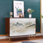 Simple Engineered Wood Sideboard Glam Cabinets Dining Server for Living Room Clearhalo 'buffet_sideboard' 'Buffets & Sideboards' 'furn' 'furn_buffet_sideboard' 'Furniture' 'furniture_buffet_sideboard' 'Kitchen & Dining Furniture' 4974765