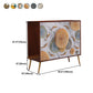 Simple Engineered Wood Sideboard Glam Cabinets Dining Server for Living Room Clearhalo 'buffet_sideboard' 'Buffets & Sideboards' 'furn' 'furn_buffet_sideboard' 'Furniture' 'furniture_buffet_sideboard' 'Kitchen & Dining Furniture' 4974790