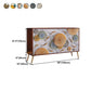 Simple Engineered Wood Sideboard Glam Cabinets Dining Server for Living Room Clearhalo 'buffet_sideboard' 'Buffets & Sideboards' 'furn' 'furn_buffet_sideboard' 'Furniture' 'furniture_buffet_sideboard' 'Kitchen & Dining Furniture' 4974792