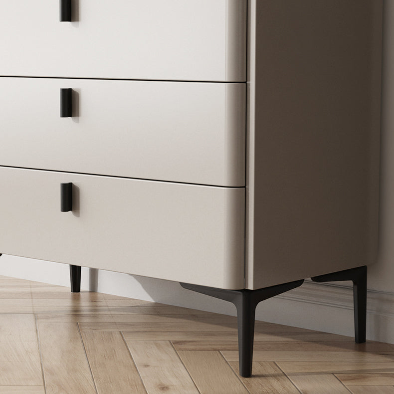 Engineered Wood Sideboard Modern Stone Countertop Buffet Table with Drawer for Living Room Clearhalo 'buffet_sideboard' 'Buffets & Sideboards' 'furn' 'furn_buffet_sideboard' 'Furniture' 'furniture_buffet_sideboard' 'Kitchen & Dining Furniture' 4974925