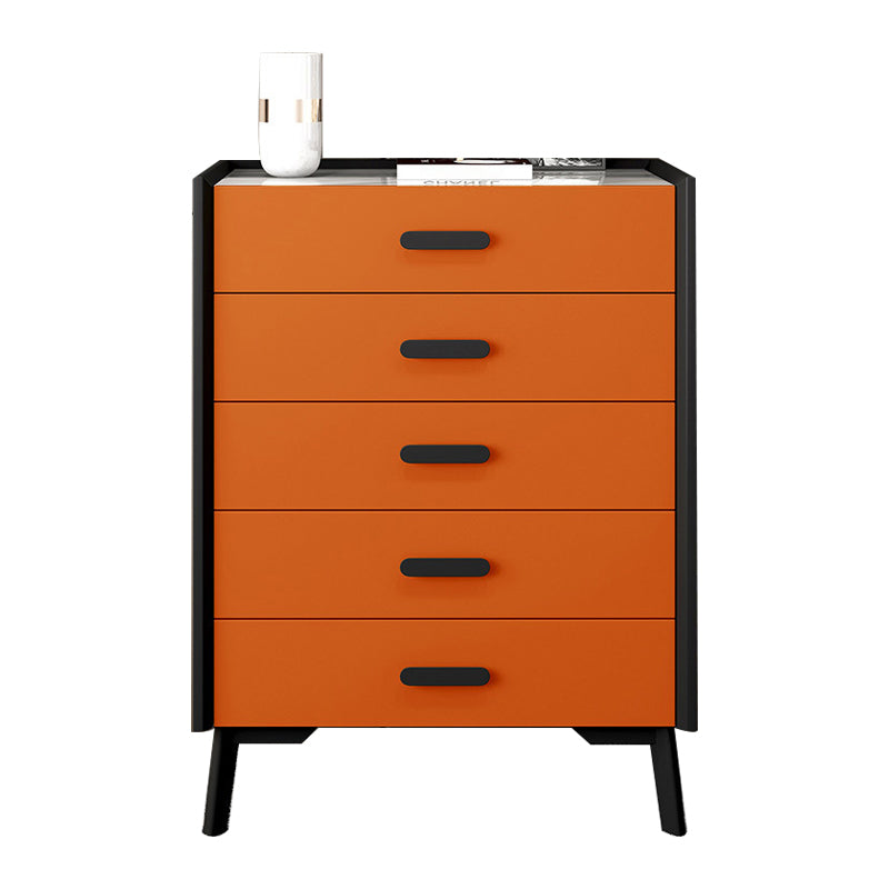 24" Wide Engineered Wood Sideboard Modern Stone Countertop Dining Buffet with Drawer Orange 5 Clearhalo 'buffet_sideboard' 'Buffets & Sideboards' 'Furniture' 'furniture_buffet_sideboard' 'Kitchen & Dining Furniture' 4974968