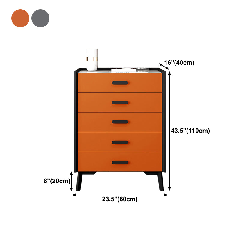 24" Wide Engineered Wood Sideboard Modern Stone Countertop Dining Buffet with Drawer Clearhalo 'buffet_sideboard' 'Buffets & Sideboards' 'Furniture' 'furniture_buffet_sideboard' 'Kitchen & Dining Furniture' 4974977