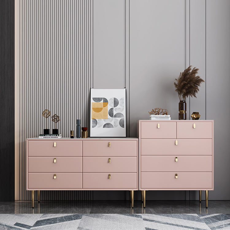 Glam Style Buffet Table Pine Frame Kitchen Table for Dining Room Clearhalo 'buffet_sideboard' 'Buffets & Sideboards' 'Furniture' 'furniture_buffet_sideboard' 'Kitchen & Dining Furniture' 4974981