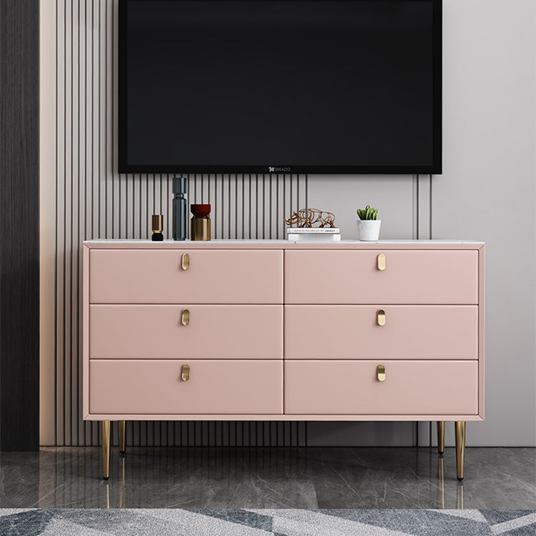 Glam Style Buffet Table Pine Frame Kitchen Table for Dining Room Clearhalo 'buffet_sideboard' 'Buffets & Sideboards' 'Furniture' 'furniture_buffet_sideboard' 'Kitchen & Dining Furniture' 4974982