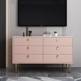 Glam Style Buffet Table Pine Frame Kitchen Table for Dining Room Clearhalo 'buffet_sideboard' 'Buffets & Sideboards' 'Furniture' 'furniture_buffet_sideboard' 'Kitchen & Dining Furniture' 4974982