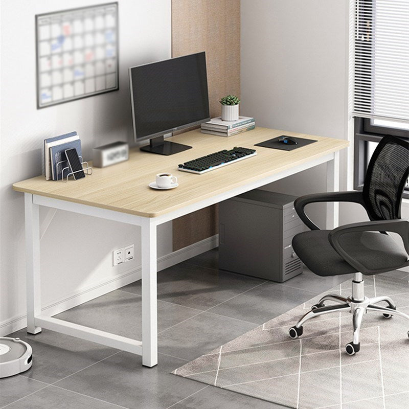 Contemporary Dormitory Writing Desk Rectangular Wooden Writing Desk Clearhalo 'furn' 'furn_office_desk' 'Furniture' 'furniture_office_desk' 'Office Desks' 'Office Furniture' 'office_desk' 4975005