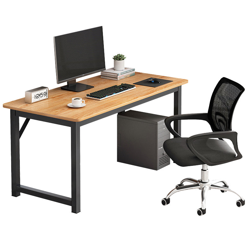 Contemporary Dormitory Writing Desk Rectangular Wooden Writing Desk Clearhalo 'furn' 'furn_office_desk' 'Furniture' 'furniture_office_desk' 'Office Desks' 'Office Furniture' 'office_desk' 4975012