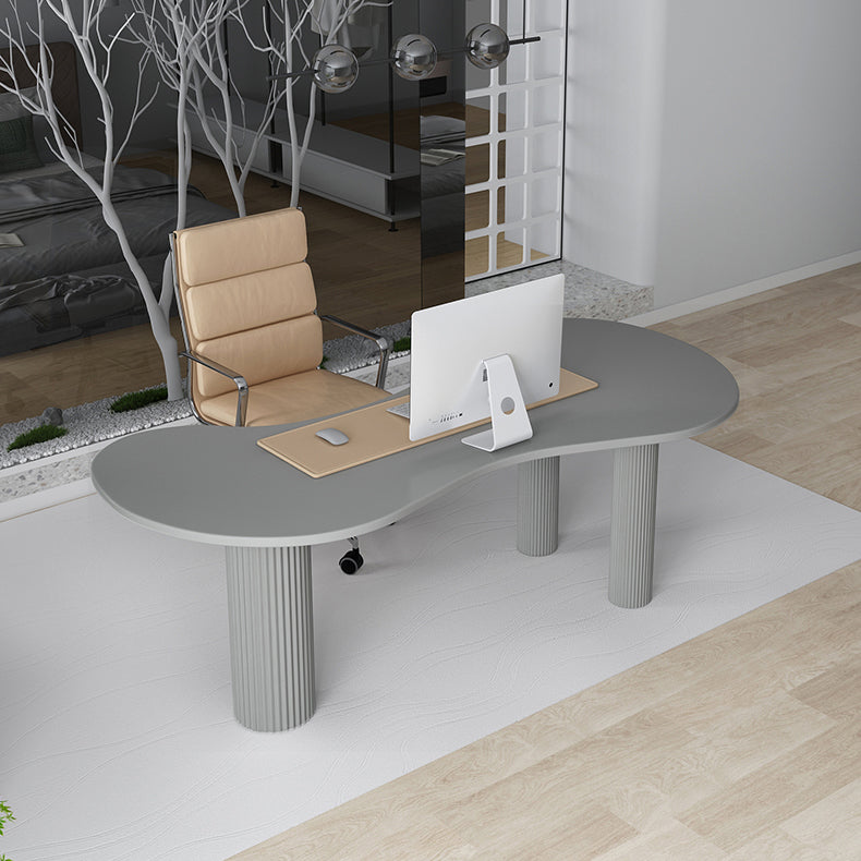 Home Office Writing Desk Industrial Pine Solid Wood Writing Desk Clearhalo 'furn' 'furn_office_desk' 'Furniture' 'furniture_office_desk' 'Office Desks' 'Office Furniture' 'office_desk' 4975093