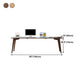 Modern Style Curved Office Desk Solid Wood Writing Desk for Home Clearhalo 'furn' 'furn_office_desk' 'Furniture' 'furniture_office_desk' 'Office Desks' 'Office Furniture' 'office_desk' 4975160