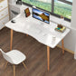 Modern Home Freeform Writing Desk Artificial Wood Bedroom Desk Clearhalo 'furn' 'furn_office_desk' 'Furniture' 'furniture_office_desk' 'Office Desks' 'Office Furniture' 'office_desk' 4975224