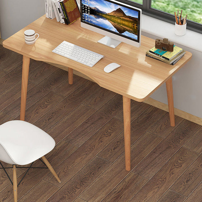 Modern Home Freeform Writing Desk Artificial Wood Bedroom Desk Clearhalo 'furn' 'furn_office_desk' 'Furniture' 'furniture_office_desk' 'Office Desks' 'Office Furniture' 'office_desk' 4975227
