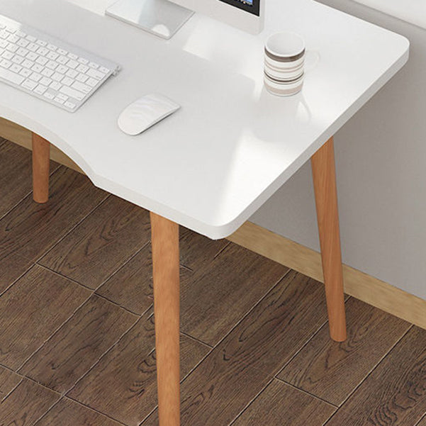 Modern Home Freeform Writing Desk Artificial Wood Bedroom Desk Clearhalo 'furn' 'furn_office_desk' 'Furniture' 'furniture_office_desk' 'Office Desks' 'Office Furniture' 'office_desk' 4975231