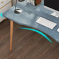 Modern Home Freeform Writing Desk Artificial Wood Bedroom Desk Clearhalo 'furn' 'furn_office_desk' 'Furniture' 'furniture_office_desk' 'Office Desks' 'Office Furniture' 'office_desk' 4975232