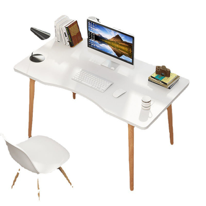 Modern Home Freeform Writing Desk Artificial Wood Bedroom Desk Clearhalo 'furn' 'furn_office_desk' 'Furniture' 'furniture_office_desk' 'Office Desks' 'Office Furniture' 'office_desk' 4975233