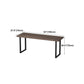 Industrial Style Office Desk Rectangle Wooden Sled Writing Desk for Home Clearhalo 'furn' 'furn_office_desk' 'Furniture' 'furniture_office_desk' 'Office Desks' 'Office Furniture' 'office_desk' 4975253