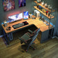 Home Office Writing Table L-Shaped Modern Solid Wood Work Desk Clearhalo 'furn' 'furn_office_desk' 'Furniture' 'furniture_office_desk' 'Office Desks' 'Office Furniture' 'office_desk' 4975393