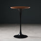 Stone Bar Dining Table Glam Round Bar Table with Pedestal for Dining Room Clearhalo 'Bar Furniture' 'Bar Tables' 'bar_tables' 'furn' 'furn_bar_tables' 'Furniture' 'furniture_bar_tables' 'Kitchen & Dining Furniture' 4976487