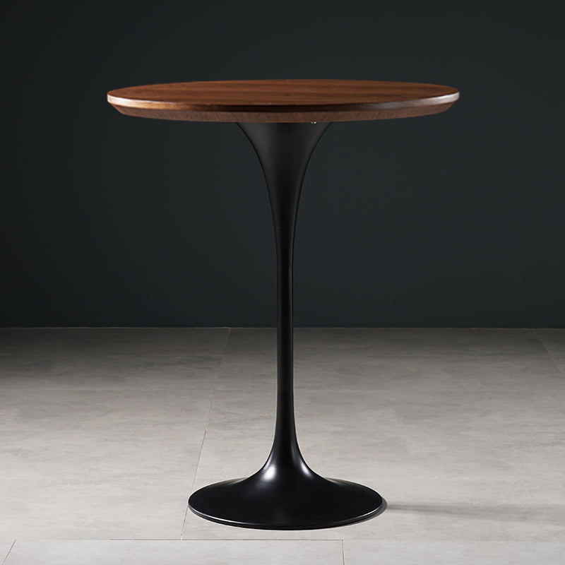 Stone Bar Dining Table Glam Round Bar Table with Pedestal for Dining Room Clearhalo 'Bar Furniture' 'Bar Tables' 'bar_tables' 'furn' 'furn_bar_tables' 'Furniture' 'furniture_bar_tables' 'Kitchen & Dining Furniture' 4976490