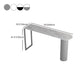 Stone Counter Table Metal Base 42-inch Height Contemporary Bar Table for Island Clearhalo 'Bar Furniture' 'Bar Tables' 'bar_tables' 'furn' 'furn_bar_tables' 'Furniture' 'furniture_bar_tables' 'Kitchen & Dining Furniture' 4976563