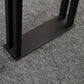 Indoor Stone and Metal Event and Cocktail Table Industrial Sled Counter Table Clearhalo 'Bar Furniture' 'Bar Tables' 'bar_tables' 'furn' 'furn_bar_tables' 'Furniture' 'furniture_bar_tables' 'Kitchen & Dining Furniture' 4976672