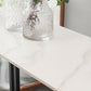 Indoor Stone and Metal Event and Cocktail Table Industrial Sled Counter Table Clearhalo 'Bar Furniture' 'Bar Tables' 'bar_tables' 'furn' 'furn_bar_tables' 'Furniture' 'furniture_bar_tables' 'Kitchen & Dining Furniture' 4976673