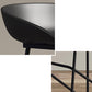 Nordic Armless Backrest Counter Stool Iron Kitchen Bar Stool with Acrylic Seat Clearhalo 'Bar Furniture' 'Bar Stools' 'bar_stools' 'furn' 'furn_bar_stools' 'Furniture' 'furniture_bar_stools' 'Kitchen & Dining Furniture' 4976888