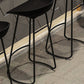 Modern Milk Tea Shop Low Back Stool Matte Finish Plastic Barstool Clearhalo 'Bar Furniture' 'Bar Stools' 'bar_stools' 'Furniture' 'furniture_bar_stools' 'Kitchen & Dining Furniture' 4976949