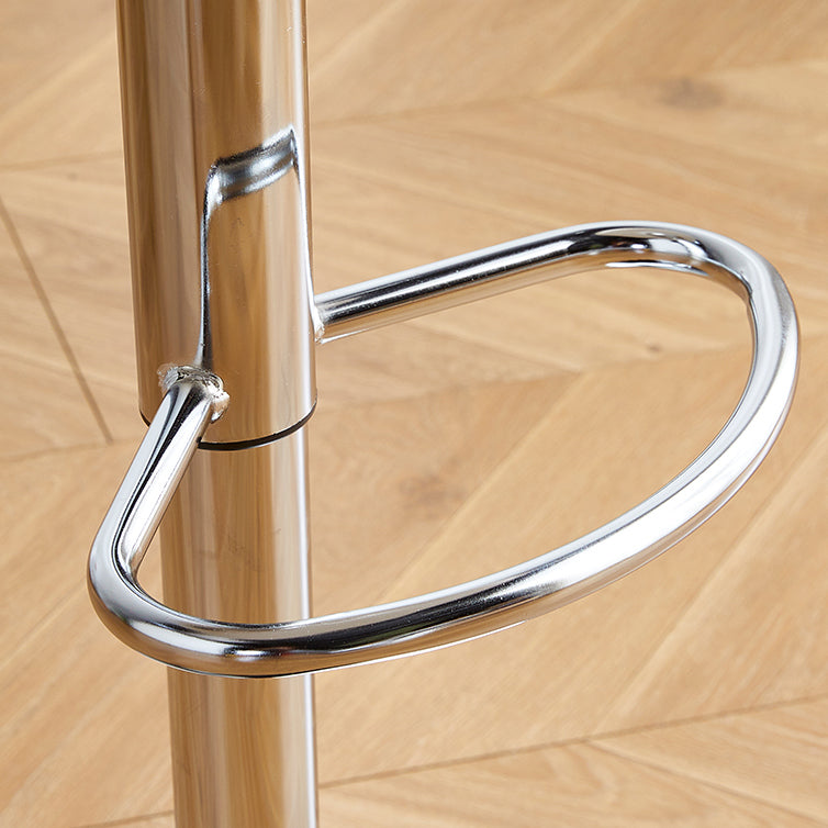 Contemporary Bar-stool Liftable Counter Bar Stool with Metal Legs Clearhalo 'Bar Furniture' 'Bar Stools' 'bar_stools' 'Furniture' 'furniture_bar_stools' 'Kitchen & Dining Furniture' 4977117