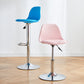 Contemporary Liftable Bar-stool Plastic Counter Bar Stool with Metal Legs Clearhalo 'Bar Furniture' 'Bar Stools' 'bar_stools' 'furn' 'furn_bar_stools' 'Furniture' 'furniture_bar_stools' 'Kitchen & Dining Furniture' 4977141