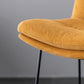 Scandinavian Armless Beauty Salon Stool Matte Finish Upholstered Bar Stools Clearhalo 'Bar Furniture' 'Bar Stools' 'bar_stools' 'furn' 'furn_bar_stools' 'Furniture' 'furniture_bar_stools' 'Kitchen & Dining Furniture' 4977183