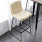 Scandinavian Armless Beauty Salon Stool Matte Finish Upholstered Bar Stools Clearhalo 'Bar Furniture' 'Bar Stools' 'bar_stools' 'furn' 'furn_bar_stools' 'Furniture' 'furniture_bar_stools' 'Kitchen & Dining Furniture' 4977187