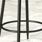 Modern Armless Backrest Counter Stool Iron Cashier Bar Stool with Cushion and Pedal Clearhalo 'Bar Furniture' 'Bar Stools' 'bar_stools' 'furn' 'furn_bar_stools' 'Furniture' 'furniture_bar_stools' 'Kitchen & Dining Furniture' 4977223