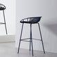 Modern Armless Backrest Counter Stool Iron Cashier Bar Stool with Seat and Pedal Clearhalo 'Bar Furniture' 'Bar Stools' 'bar_stools' 'furn' 'furn_bar_stools' 'Furniture' 'furniture_bar_stools' 'Kitchen & Dining Furniture' 4977466