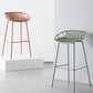 Modern Armless Backrest Counter Stool Iron Cashier Bar Stool with Seat and Pedal Clearhalo 'Bar Furniture' 'Bar Stools' 'bar_stools' 'furn' 'furn_bar_stools' 'Furniture' 'furniture_bar_stools' 'Kitchen & Dining Furniture' 4977479