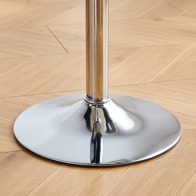 Contemporary Style Liftable Bar-stool Plastic Counter Bar Stool with Metal Legs Clearhalo 'Bar Furniture' 'Bar Stools' 'bar_stools' 'furn' 'furn_bar_stools' 'Furniture' 'furniture_bar_stools' 'Kitchen & Dining Furniture' 4977500