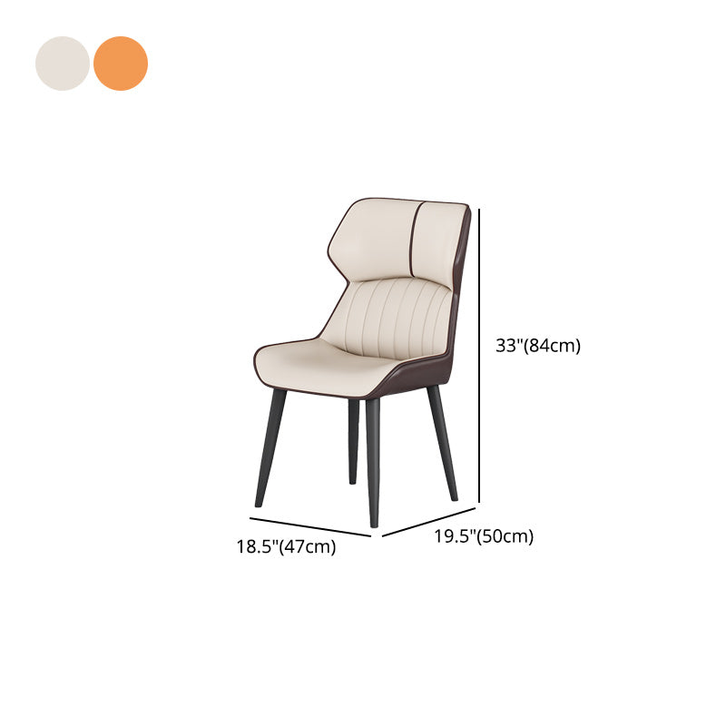 Modern 1/2/5/7 Pieces Dining Set Sintered Stone Dining Table with Leather Chairs Clearhalo 'Dining Room Sets' 'Dining Tables & Seating' 'dining_room_set' 'furn' 'furn_dining_room_set' 'Furniture' 'furniture_dining_room_set' 'Kitchen & Dining Furniture' 4977532