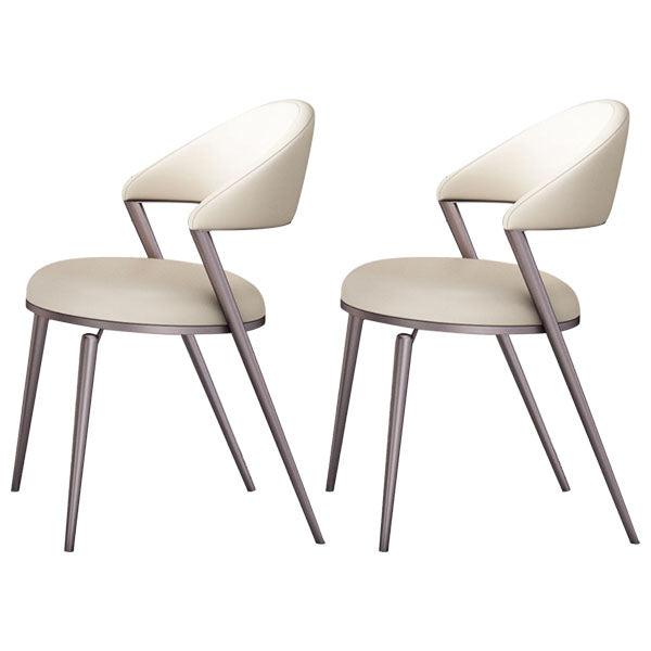 1/2/5/7 Pcs Dining Table Set with Sintered Stone Top Dining Table Set with Chair 2 White Chairs Clearhalo 'Dining Room Sets' 'Dining Tables & Seating' 'dining_room_set' 'furn' 'furn_dining_room_set' 'Furniture' 'furniture_dining_room_set' 'Kitchen & Dining Furniture' 4977577