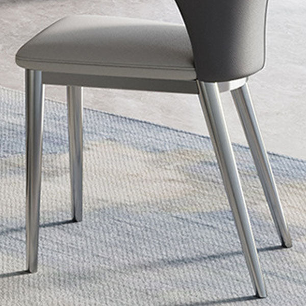 Contemporary 1/4/5/7 Pieces Dining Set Sintered Stone Dining Room Set Clearhalo 'Dining Room Sets' 'Dining Tables & Seating' 'dining_room_set' 'furn' 'furn_dining_room_set' 'Furniture' 'furniture_dining_room_set' 'Kitchen & Dining Furniture' 4977601