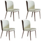 Nordic Dining Set 1/4/5 Pieces Sintered Stone Dining Table with Leather Chairs 4 White Chairs Clearhalo 'Dining Room Sets' 'Dining Tables & Seating' 'dining_room_set' 'furn' 'furn_dining_room_set' 'Furniture' 'furniture_dining_room_set' 'Kitchen & Dining Furniture' 4977612