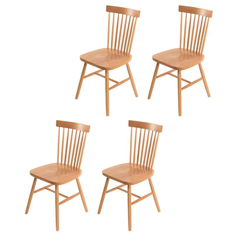 Modern 1/2/4/5 Pieces Dining Bench Set Rectangle Pine Wood Dining Table for Kitchen 4 Wood Chairs Clearhalo 'Dining Room Sets' 'Dining Tables & Seating' 'dining_room_set' 'furn' 'furn_dining_room_set' 'Furniture' 'furniture_dining_room_set' 'Kitchen & Dining Furniture' 4977633