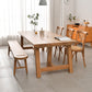 Modern 1/2/4/5 Pieces Dining Bench Set Rectangle Pine Wood Dining Table for Kitchen Clearhalo 'Dining Room Sets' 'Dining Tables & Seating' 'dining_room_set' 'furn' 'furn_dining_room_set' 'Furniture' 'furniture_dining_room_set' 'Kitchen & Dining Furniture' 4977643