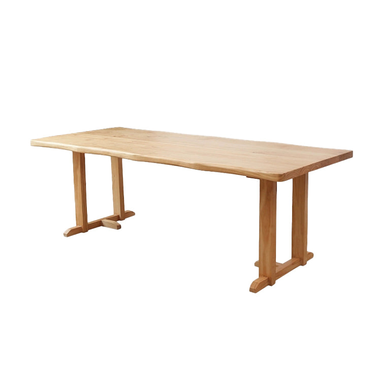 Modern 1/2/5/7 Pieces Dining Set Solid Wood Dining Table Set for Dining Areas Clearhalo 'Dining Room Sets' 'Dining Tables & Seating' 'dining_room_set' 'furn' 'furn_dining_room_set' 'Furniture' 'furniture_dining_room_set' 'Kitchen & Dining Furniture' 4977724