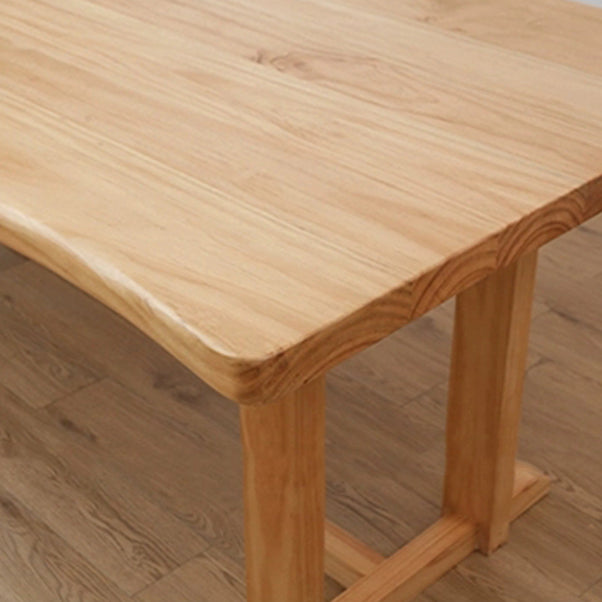 Modern 1/2/5/7 Pieces Dining Set Solid Wood Dining Table Set for Dining Areas Clearhalo 'Dining Room Sets' 'Dining Tables & Seating' 'dining_room_set' 'furn' 'furn_dining_room_set' 'Furniture' 'furniture_dining_room_set' 'Kitchen & Dining Furniture' 4977725