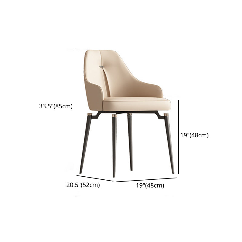 Luxury 1/3/4/6/7 Pieces Dining Set Sintered Stone Dining Table with Leather Chairs Clearhalo 'Dining Room Sets' 'Dining Tables & Seating' 'dining_room_set' 'furn' 'furn_dining_room_set' 'Furniture' 'furniture_dining_room_set' 'Kitchen & Dining Furniture' 4977803