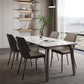 Modern 1/3/4/5/6 Pcs Dining Chairs Set Sintered Stone Dining Room Set 5 Pieces: Table, 4 Chairs Clearhalo 'Dining Room Sets' 'Dining Tables & Seating' 'dining_room_set' 'furn' 'furn_dining_room_set' 'Furniture' 'furniture_dining_room_set' 'Kitchen & Dining Furniture' 4977811