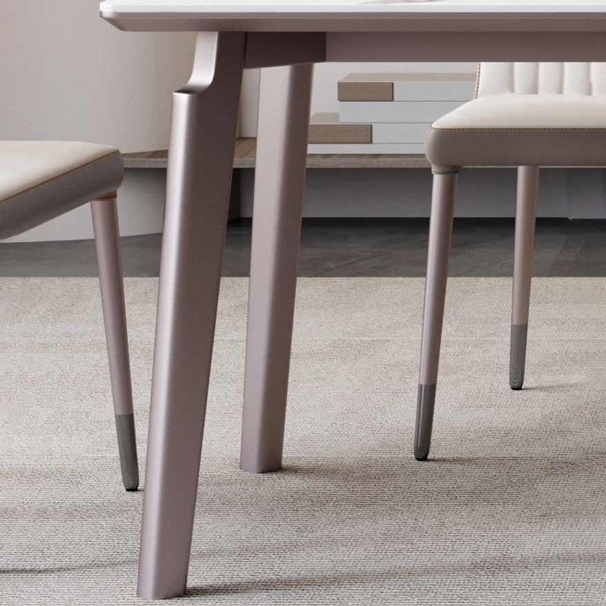 Modern 1/3/4/5/6 Pcs Dining Chairs Set Sintered Stone Dining Room Set Clearhalo 'Dining Room Sets' 'Dining Tables & Seating' 'dining_room_set' 'furn' 'furn_dining_room_set' 'Furniture' 'furniture_dining_room_set' 'Kitchen & Dining Furniture' 4977818