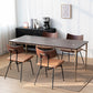 Traditional Luxury Dining Table Rectangle Solid Wood Dining Table with Metal Base Clearhalo 'Dining Tables & Seating' 'Dining Tables' 'dining_table' 'furn' 'furn_dining_table' 'Furniture' 'furniture_dining_table' 'Kitchen & Dining Furniture' 'kitchen' 'kitchen_dining_table' 4977924
