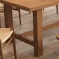 Modern Ash Wood Table for Restaurant Rectangle Dining Table with Trestle Base Clearhalo 'Dining Tables & Seating' 'Dining Tables' 'dining_table' 'furn' 'furn_dining_table' 'Furniture' 'furniture_dining_table' 'Kitchen & Dining Furniture' 'kitchen' 'kitchen_dining_table' 4977998