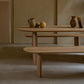 Pine Wood Top Dining Table Modern Oval Table with Sled Base in Brown Clearhalo 'Dining Tables & Seating' 'Dining Tables' 'dining_table' 'furn' 'furn_dining_table' 'Furniture' 'furniture_dining_table' 'Kitchen & Dining Furniture' 'kitchen' 'kitchen_dining_table' 4978041