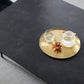 Stone Top Dining Table Modern Dining Table with 4 Metal Legs Clearhalo 'Dining Tables & Seating' 'Dining Tables' 'dining_table' 'Furniture' 'furniture_dining_table' 'Kitchen & Dining Furniture' 'kitchen' 'kitchen_dining_table' 4978108